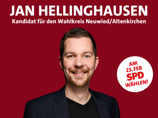 Jan Hellinghausen, Kandidat für den Wahlkreis Neuwied/Altenkirchen